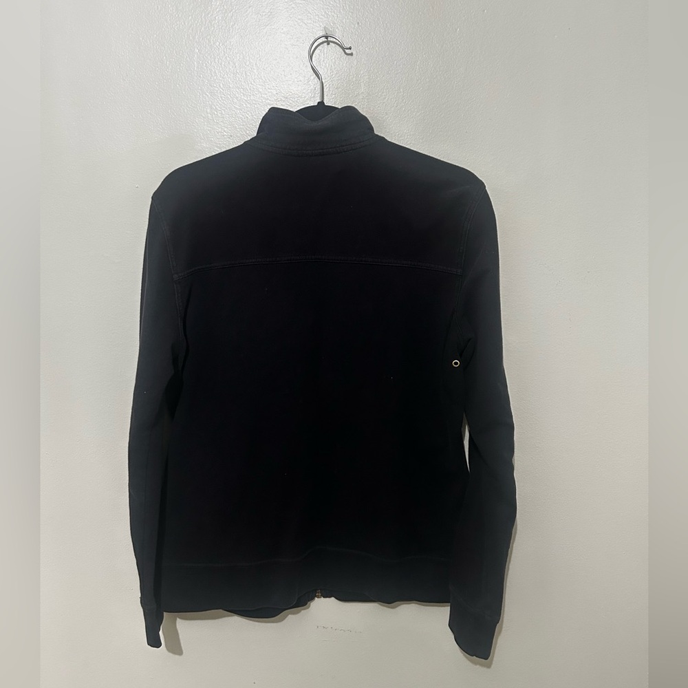 KAREN SCOTT | Black Zip-up Sport Jacket, Size Small - Picture 3 of 4